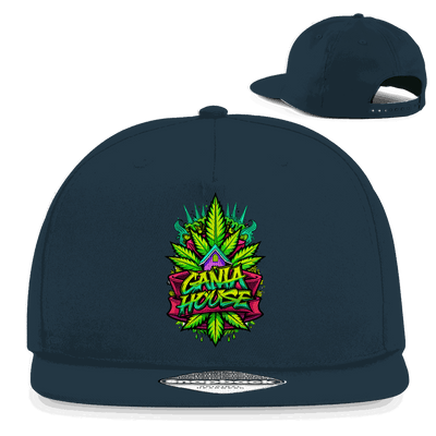 Snapback Rapper Cap - Ganja House | Division420®