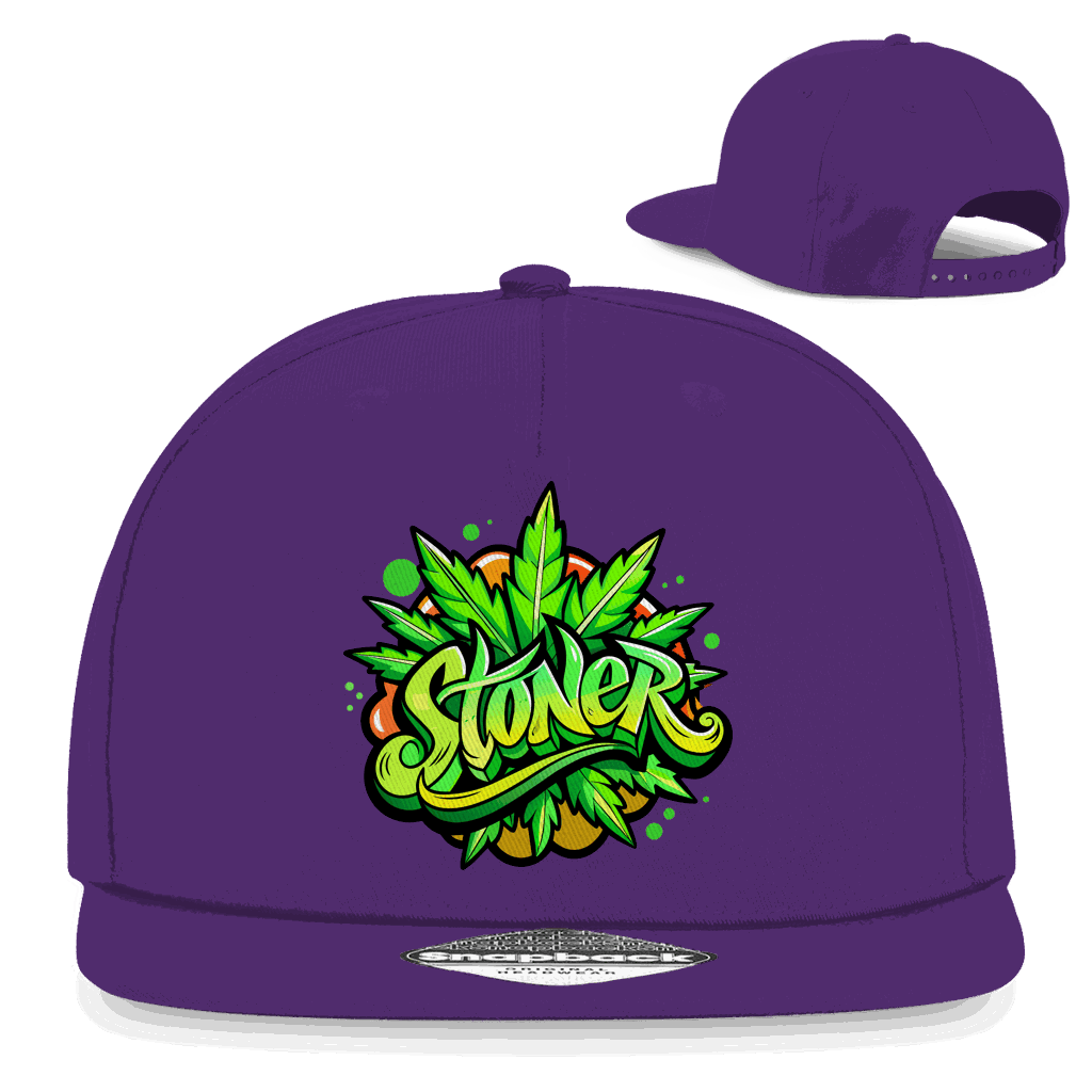 Snapback Rapper Cap - Stoner | Division420®