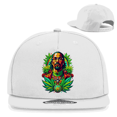 Division420 Snapback Cap Weed King black 5-panel cotton twill streetwear hat with flat brim and snapback closure