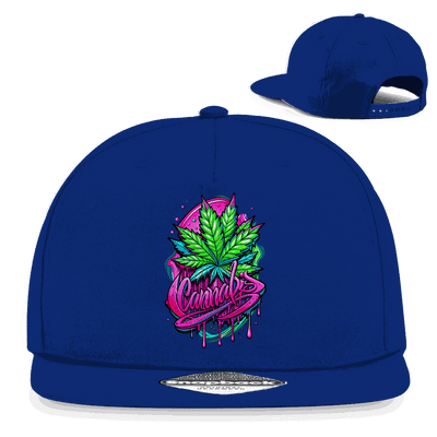 Snapback Rapper Cap - Cannabis | Division420®
