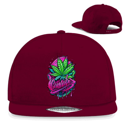 Snapback Rapper Cap - Cannabis | Division420®