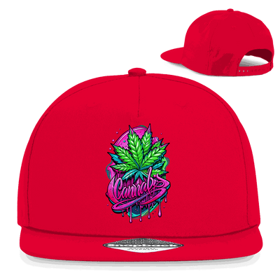 Snapback Rapper Cap - Cannabis | Division420®