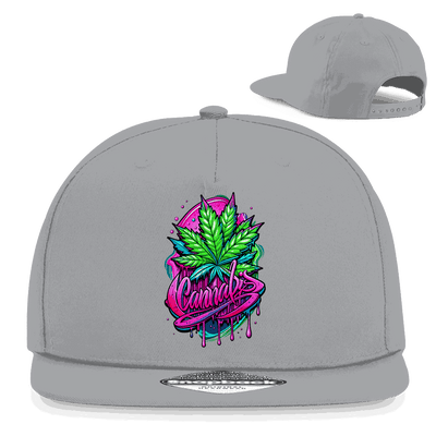 Snapback Rapper Cap - Cannabis | Division420®