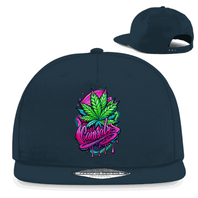 Snapback Rapper Cap - Cannabis | Division420®