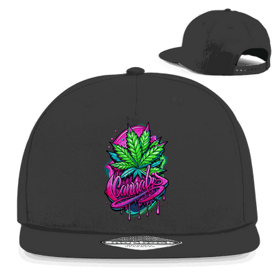 Snapback Rapper Cap - Cannabis | Division420®