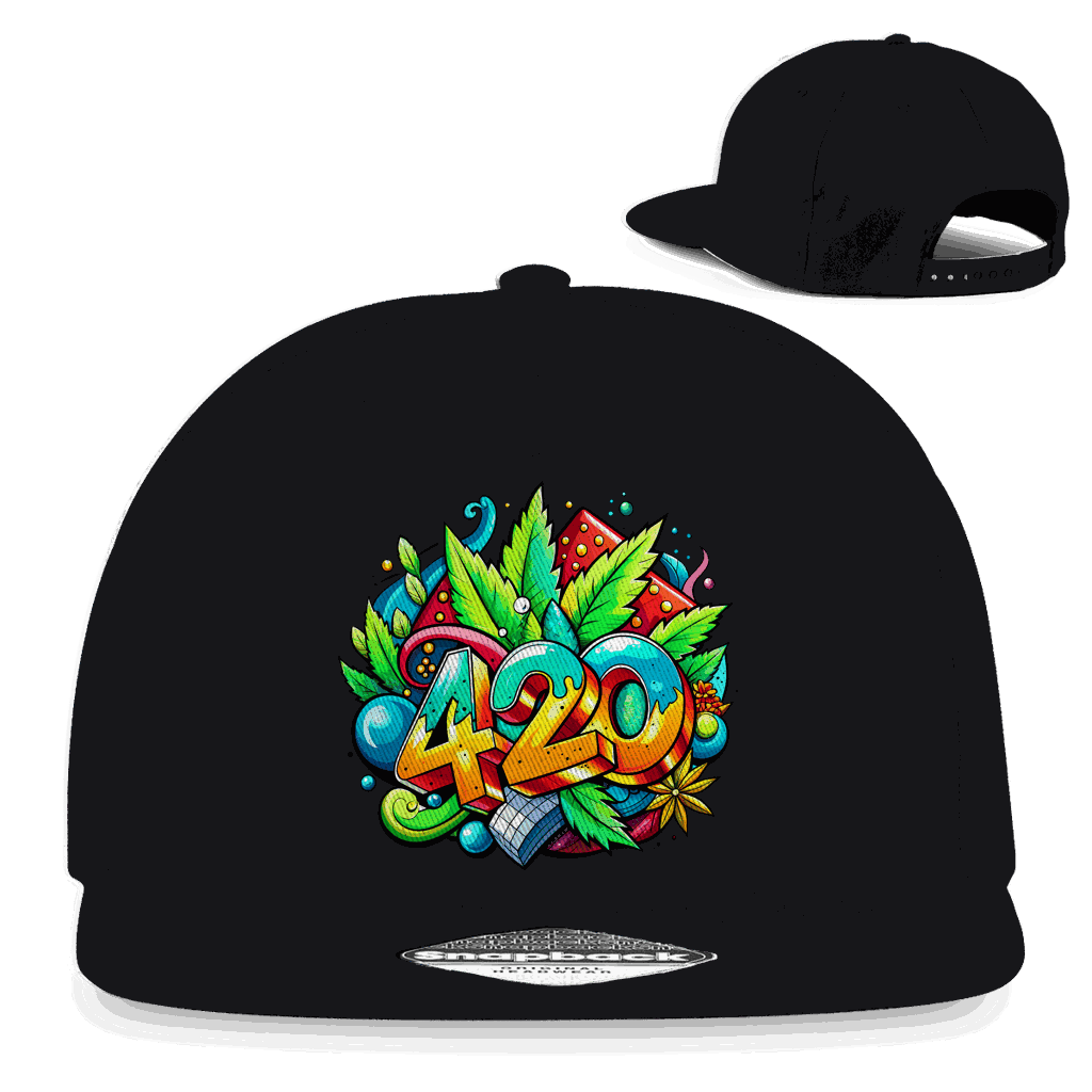 Snapback Rapper Cap - 420 | Division420®