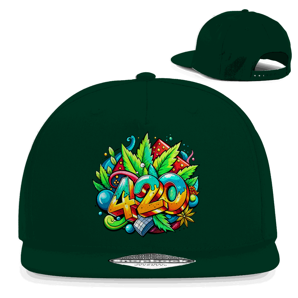 Snapback Rapper Cap - 420 | Division420®