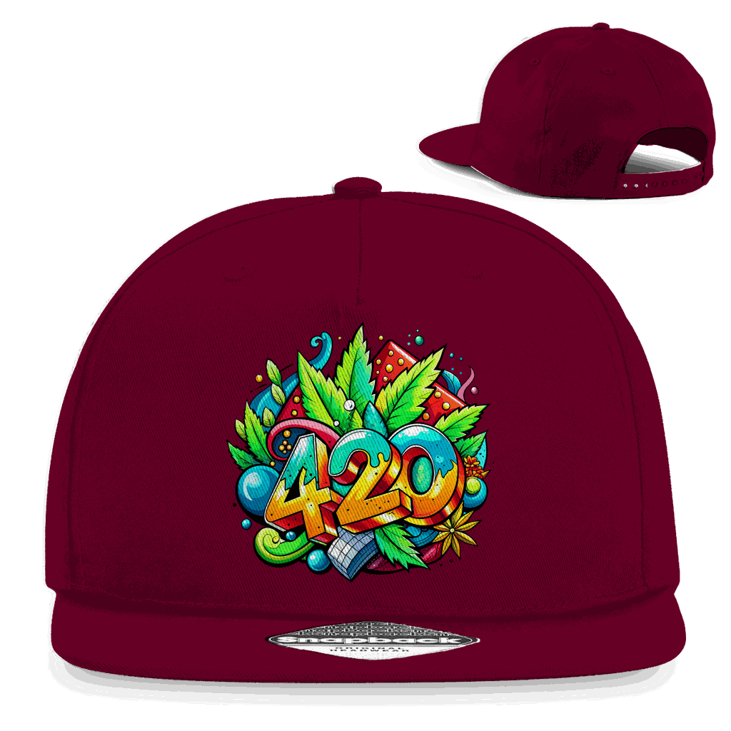 Snapback Rapper Cap - 420 | Division420®