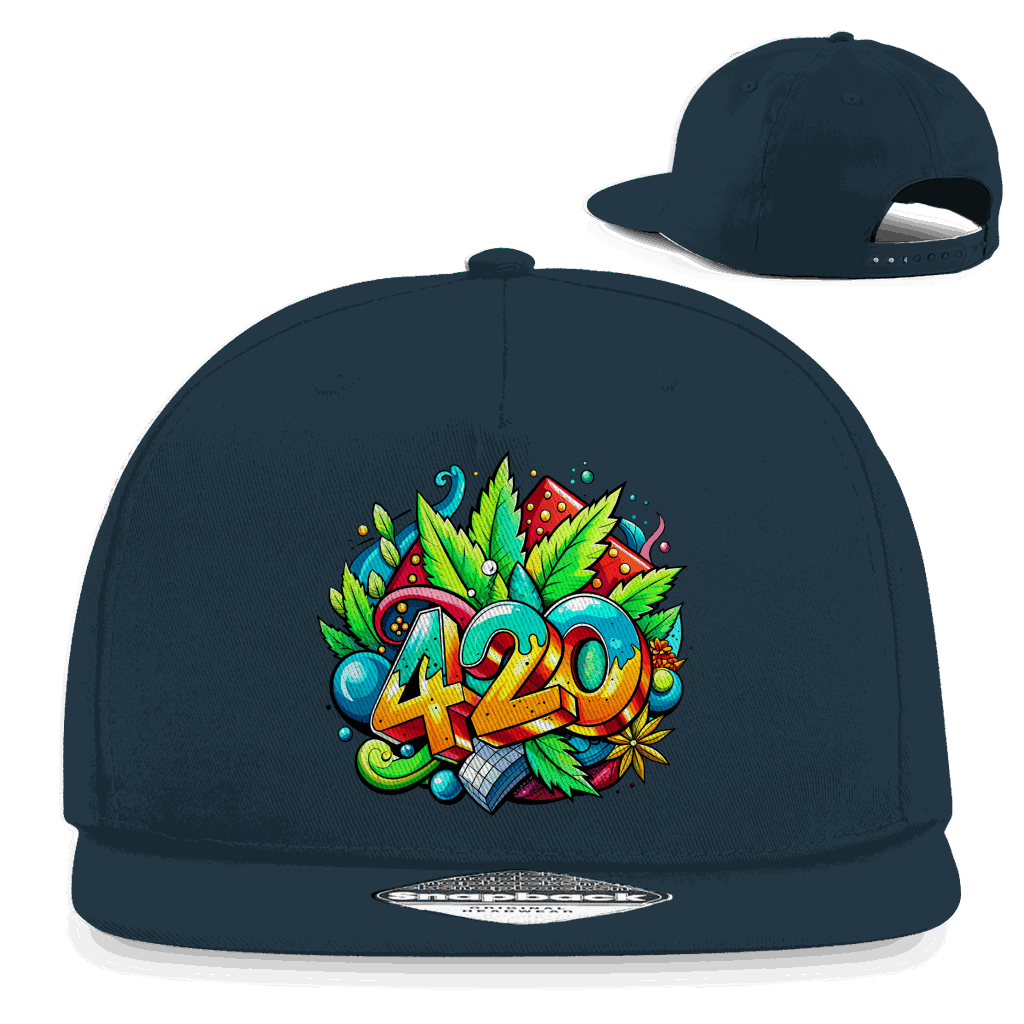 Snapback Rapper Cap - 420 | Division420®