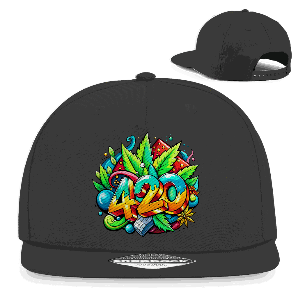 Snapback Rapper Cap - 420 | Division420®