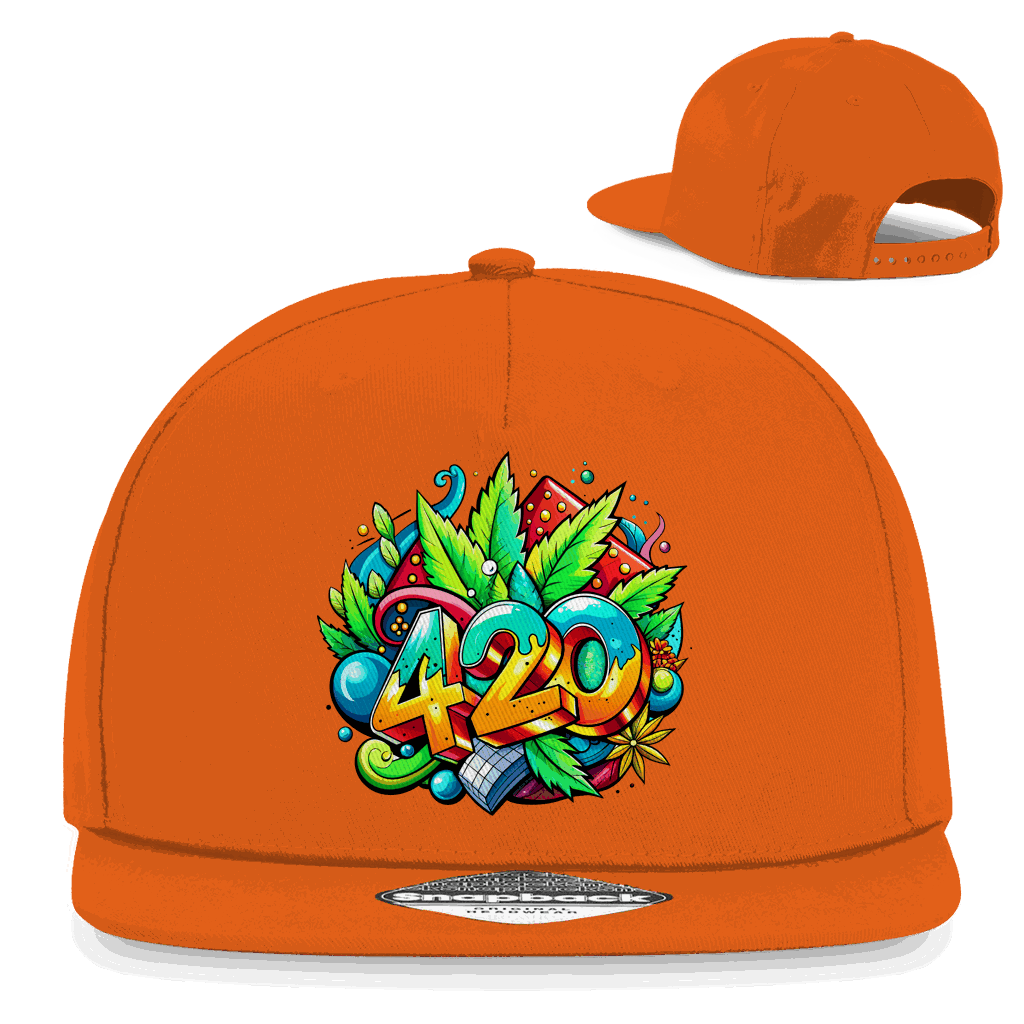 Snapback Rapper Cap - 420 | Division420®