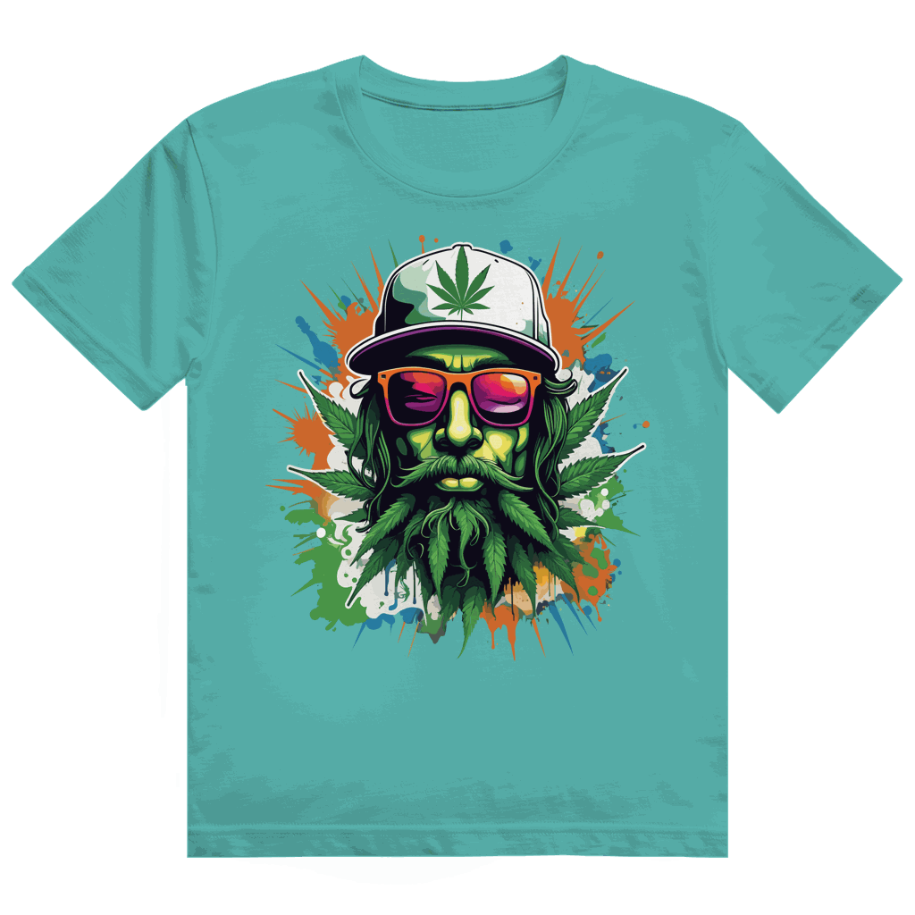 Heavy Cotton T-Shirt - Weed Head | Division420®