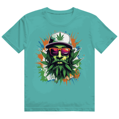 Heavy Cotton T-Shirt - Weed Head | Division420®