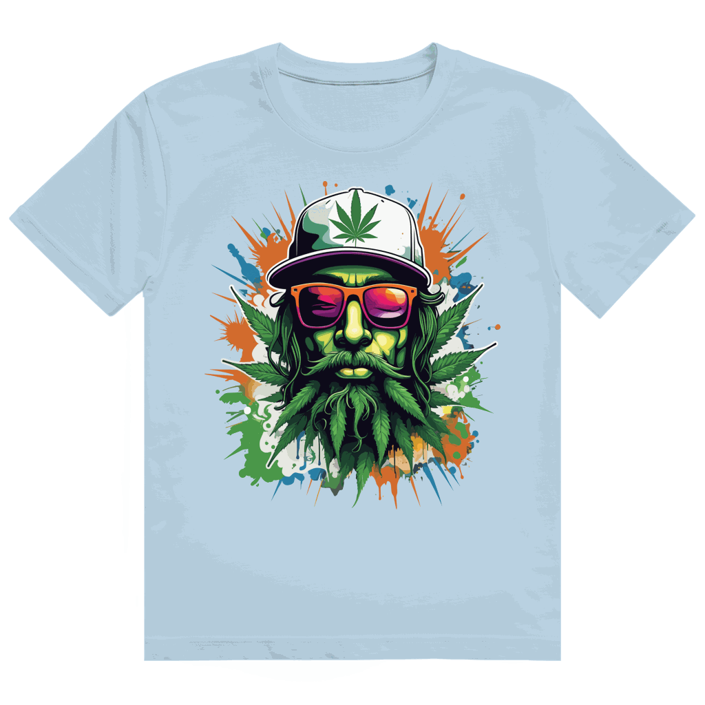 Heavy Cotton T-Shirt - Weed Head | Division420®