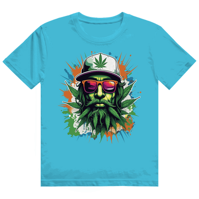 Size chart for Division420 Heavy Cotton T-Shirt showing measurements and fit details