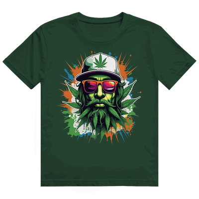 Heavy Cotton T-Shirt - Weed Head | Division420®
