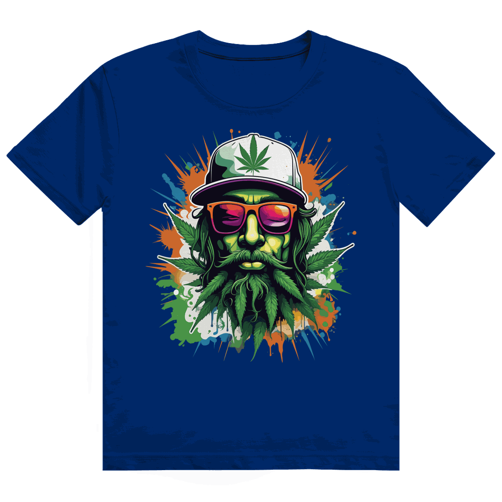 Heavy Cotton T-Shirt - Weed Head | Division420®