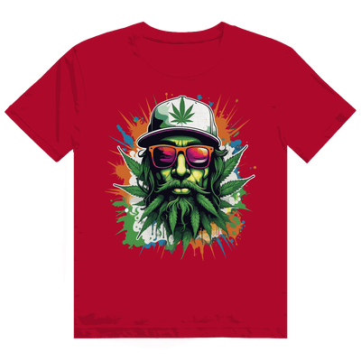 Heavy Cotton T-Shirt - Weed Head | Division420®