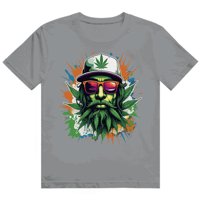 Heavy Cotton T-Shirt - Weed Head | Division420®