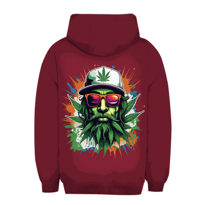 Unisex Oversize Hoodie - Weed Head | Division420®