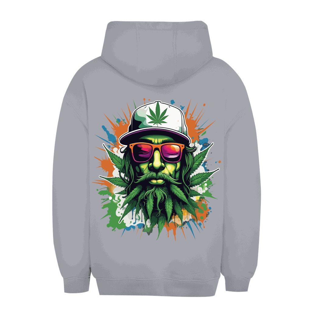 Unisex Oversize Hoodie - Weed Head | Division420®