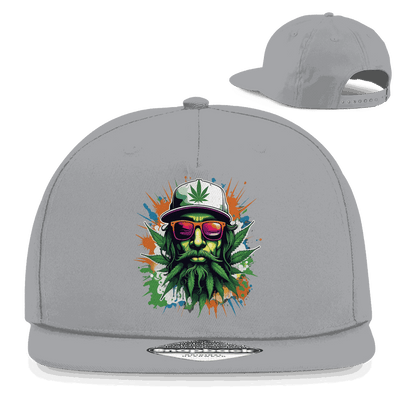 Snapback Rapper Cap - Weed Head | Division420®