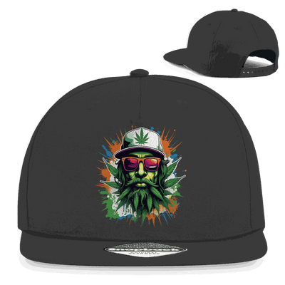 Snapback Rapper Cap - Weed Head | Division420®