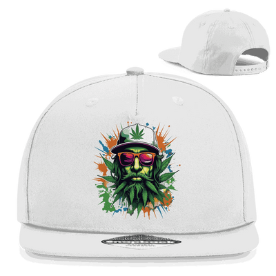 Snapback Rapper Cap - Weed Head | Division420®
