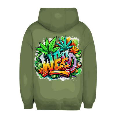 Unisex Oversize Hoodie - Weed | Division420®