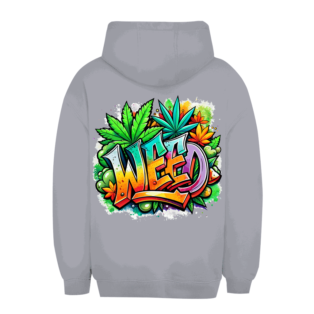 Unisex oversize hoodie in urban style with adjustable hood and kangaroo pocket by Division420