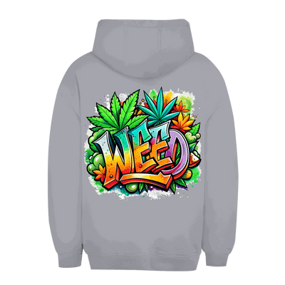 Unisex oversize hoodie in urban style with adjustable hood and kangaroo pocket by Division420