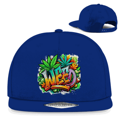 Snapback Rapper Cap - Weed | Division420®