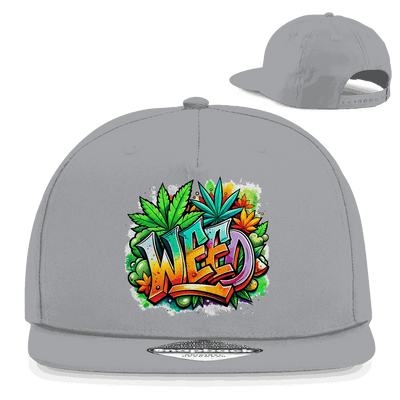 Snapback Rapper Cap - Weed | Division420®