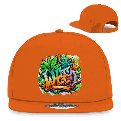 Snapback Rapper Cap - Weed | Division420®