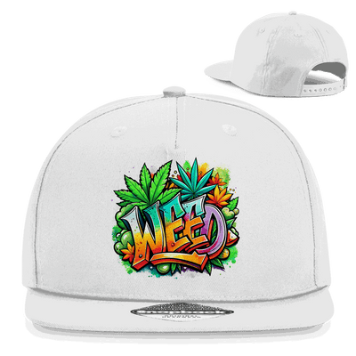 Snapback Rapper Cap - Weed | Division420®