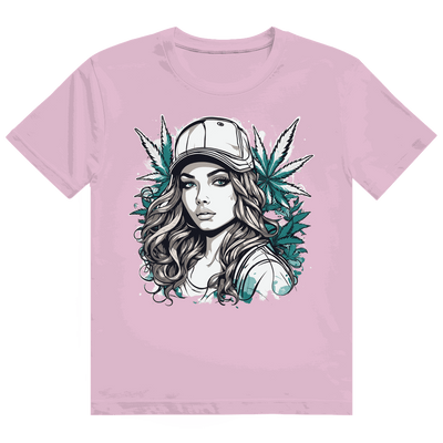 Heavy Cotton T-Shirt - Sweet Ganja Girl | Division420®