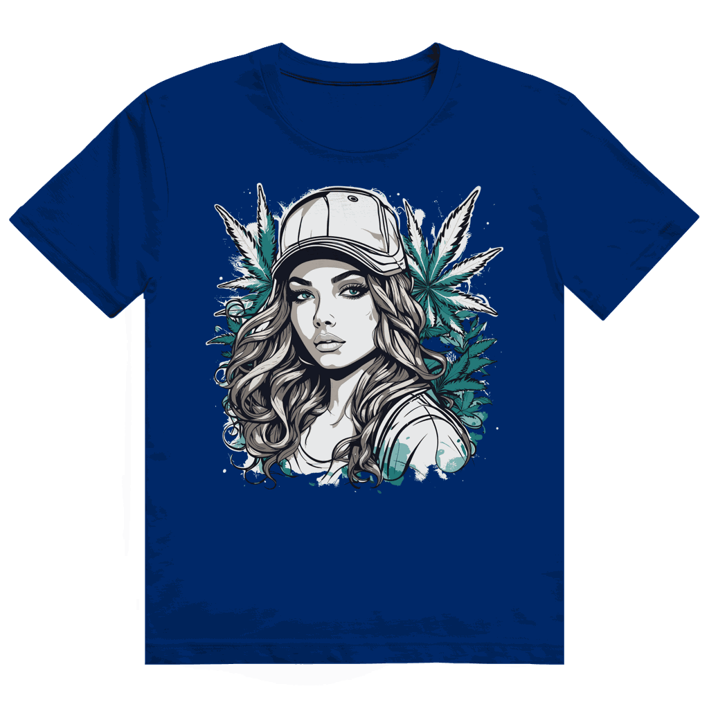 Heavy Cotton T-Shirt - Sweet Ganja Girl | Division420®