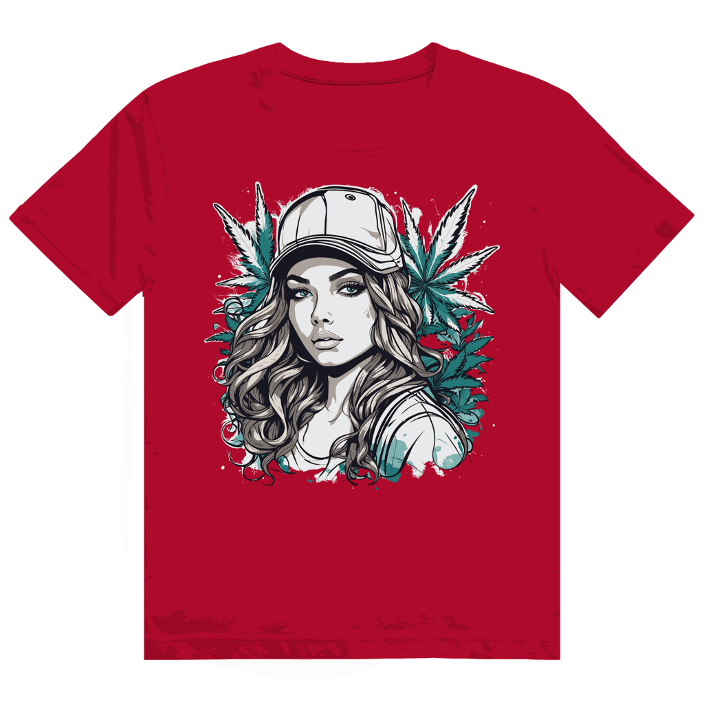 Heavy Cotton T-Shirt - Sweet Ganja Girl | Division420®