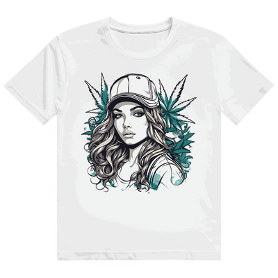 Heavy Cotton T-Shirt - Sweet Ganja Girl | Division420®