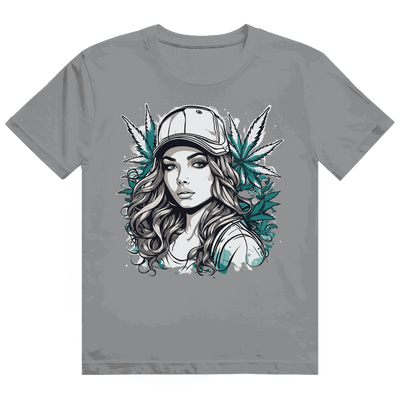 Heavy Cotton T-Shirt - Sweet Ganja Girl | Division420®