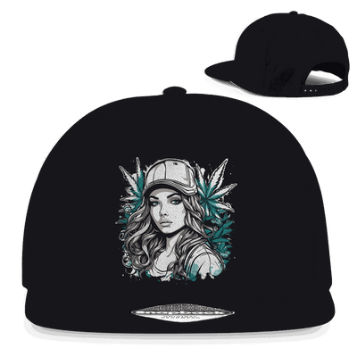 Snapback Rapper Cap - Sweet Ganja Girl | Division420®