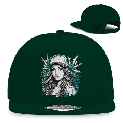 Snapback Rapper Cap - Sweet Ganja Girl | Division420®
