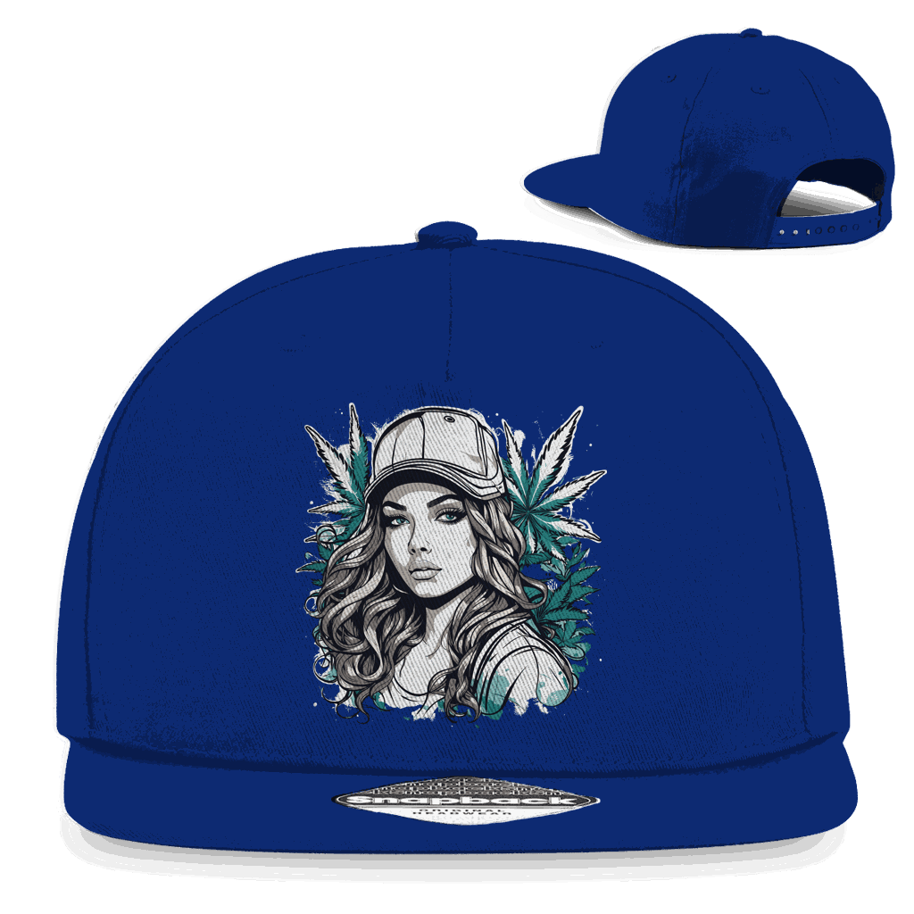 Snapback Rapper Cap - Sweet Ganja Girl | Division420®