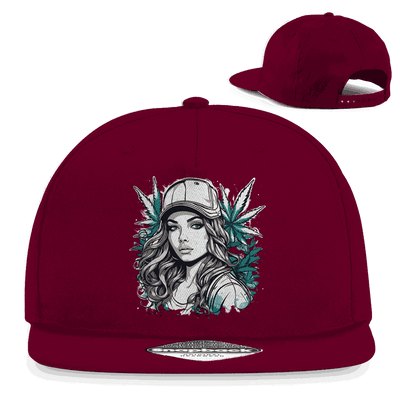 Snapback Rapper Cap - Sweet Ganja Girl | Division420®