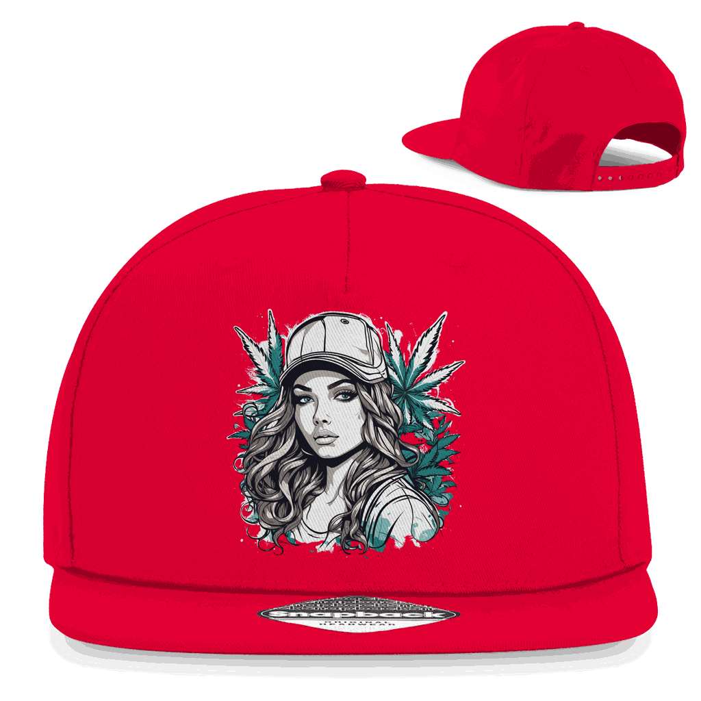 Snapback Rapper Cap - Sweet Ganja Girl | Division420®