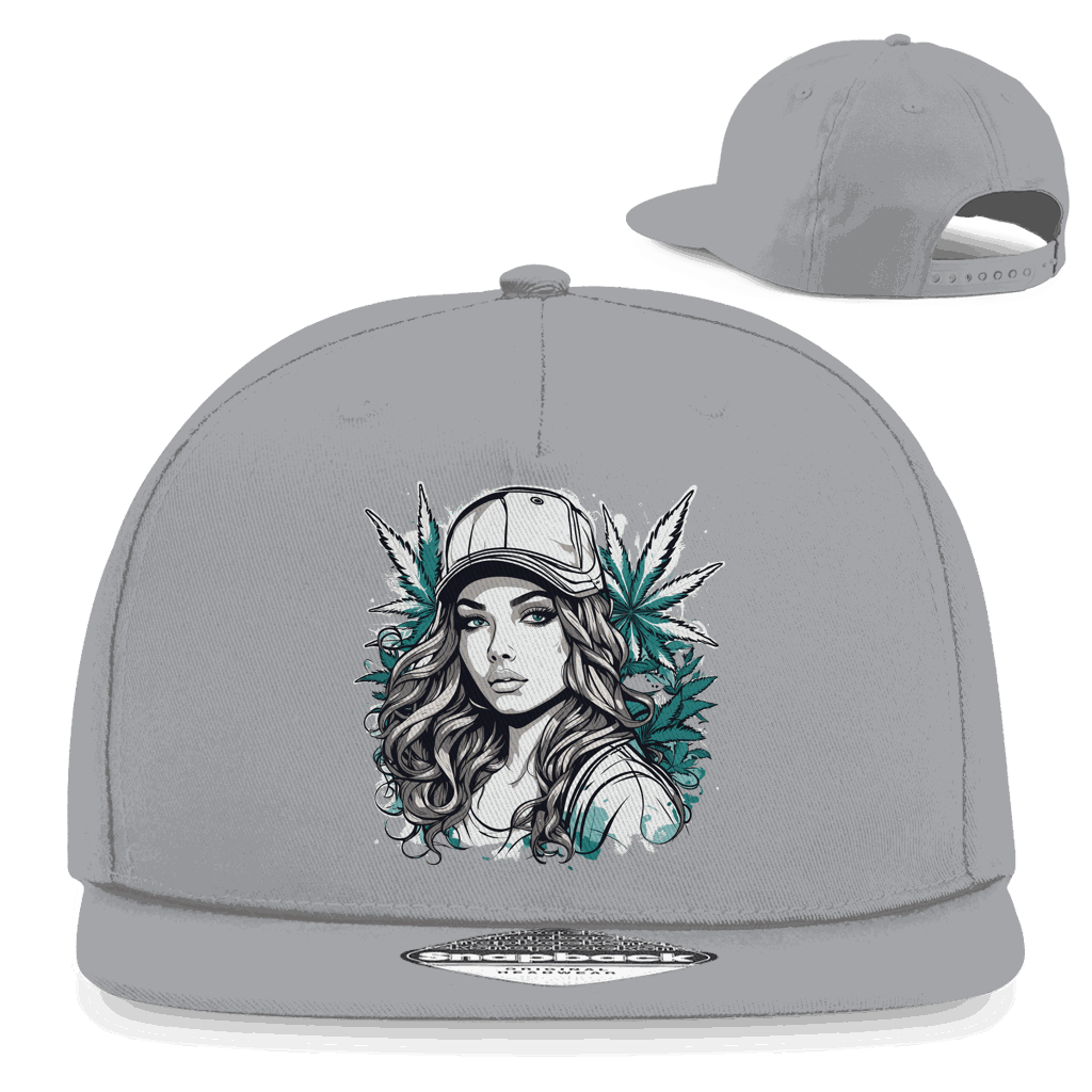 Snapback Rapper Cap - Sweet Ganja Girl | Division420®