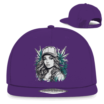 Snapback Rapper Cap - Sweet Ganja Girl | Division420®