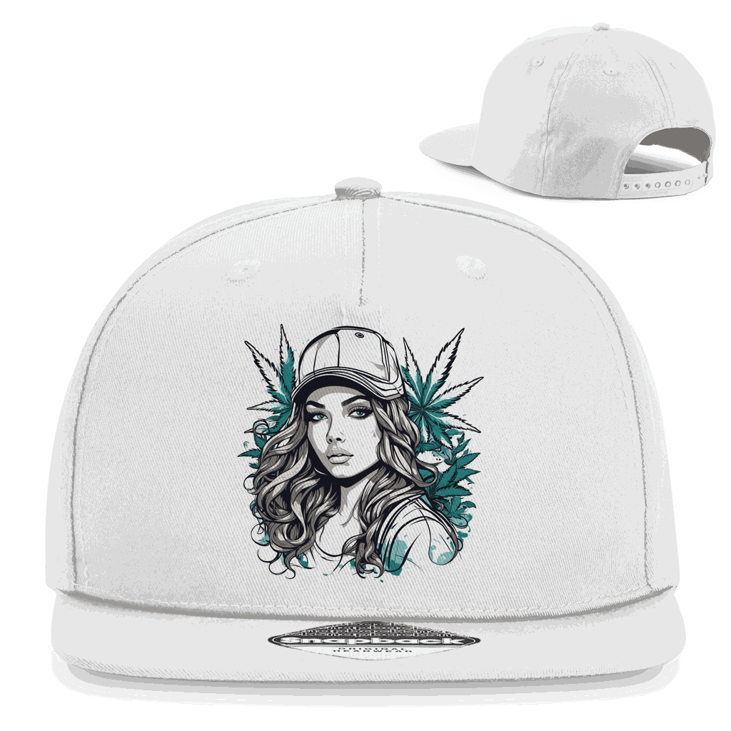Snapback Rapper Cap - Sweet Ganja Girl | Division420®