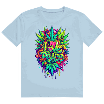 Heavy Cotton T-Shirt - Love Peace | Division420®