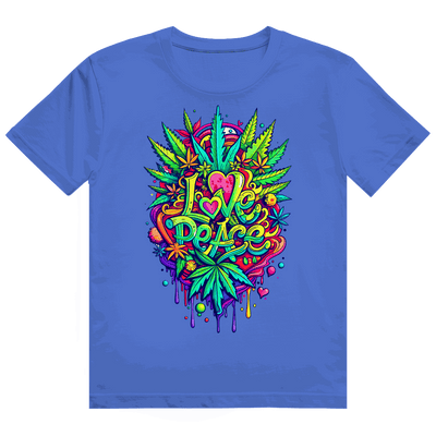 Heavy Cotton T-Shirt - Love Peace | Division420®